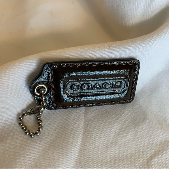 Like New Coach Bag Tag Keychain - Picture 1 of 3